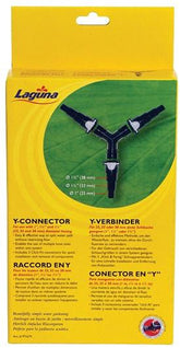 Photo of Laguna Y-Connector with 3 1-1/2" Click-Fit Connectors with 1, 1-1/4" and 1-1/2" Adapters - Marquis Gardens